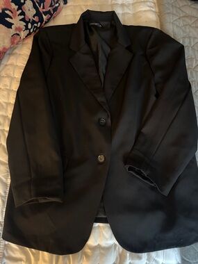 SHEIN Black Two-Button Women's Blazer
